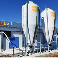 Galvanized Silos